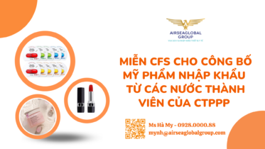 miễn CFS mỹ phẩm