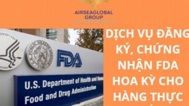 chung nhan FDA cho thuc pham