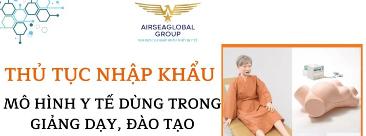 THỦ TỤC NHẬP KHẨU MÔ HÌNH Y TẾ DÙNG TRONG GIẢNG DẠY, ĐÀO TẠO